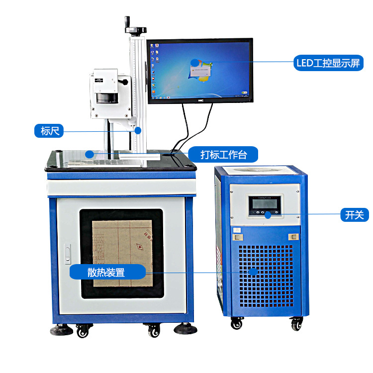 怎么应用紫外激光打标机?紫外激光打标机在流水线应该怎么用